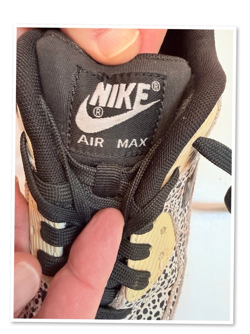 Nike Air Max 90 Premium Safari Sneakers - Picture 11 of 12